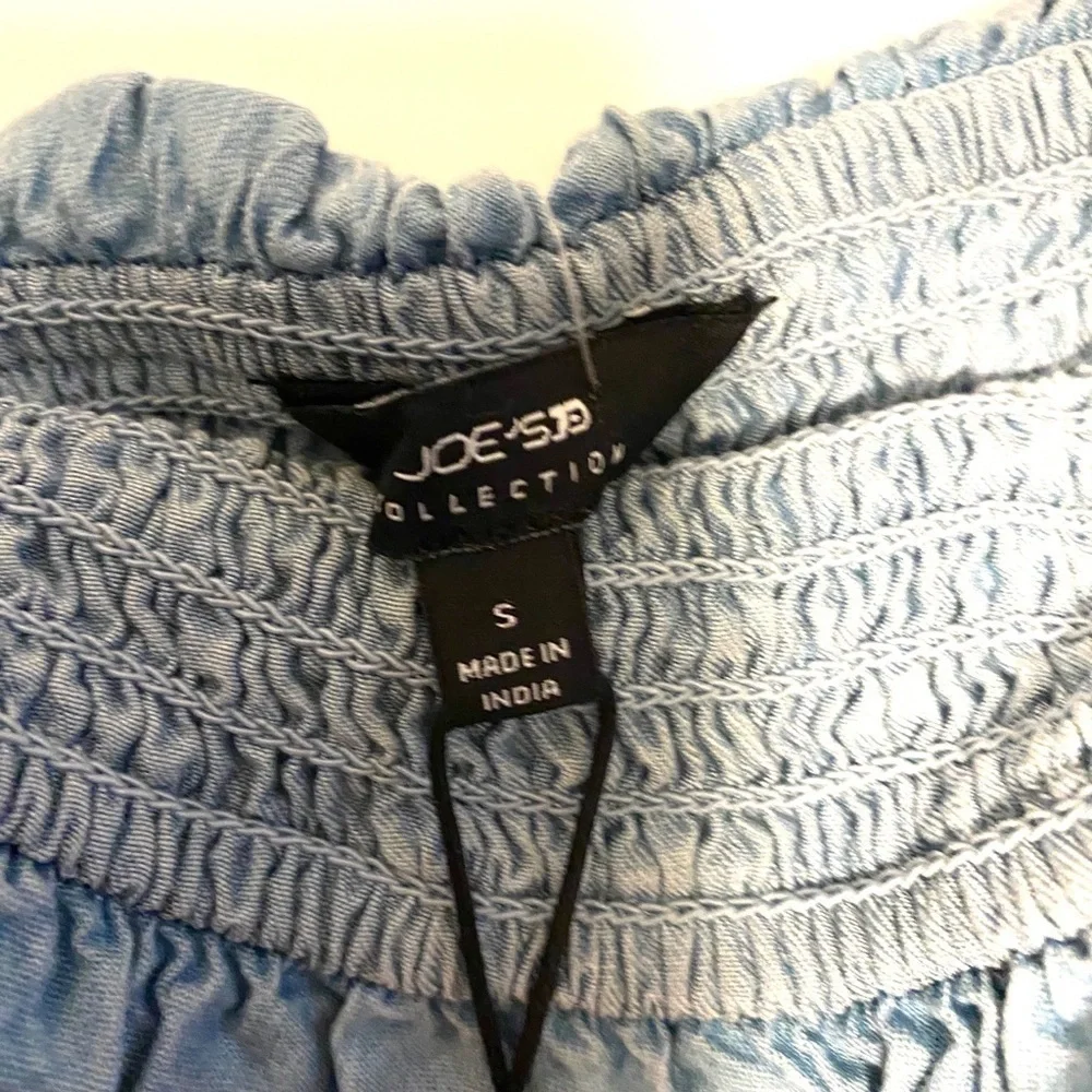 One shoulder chambray dress - Picture 4 of 8